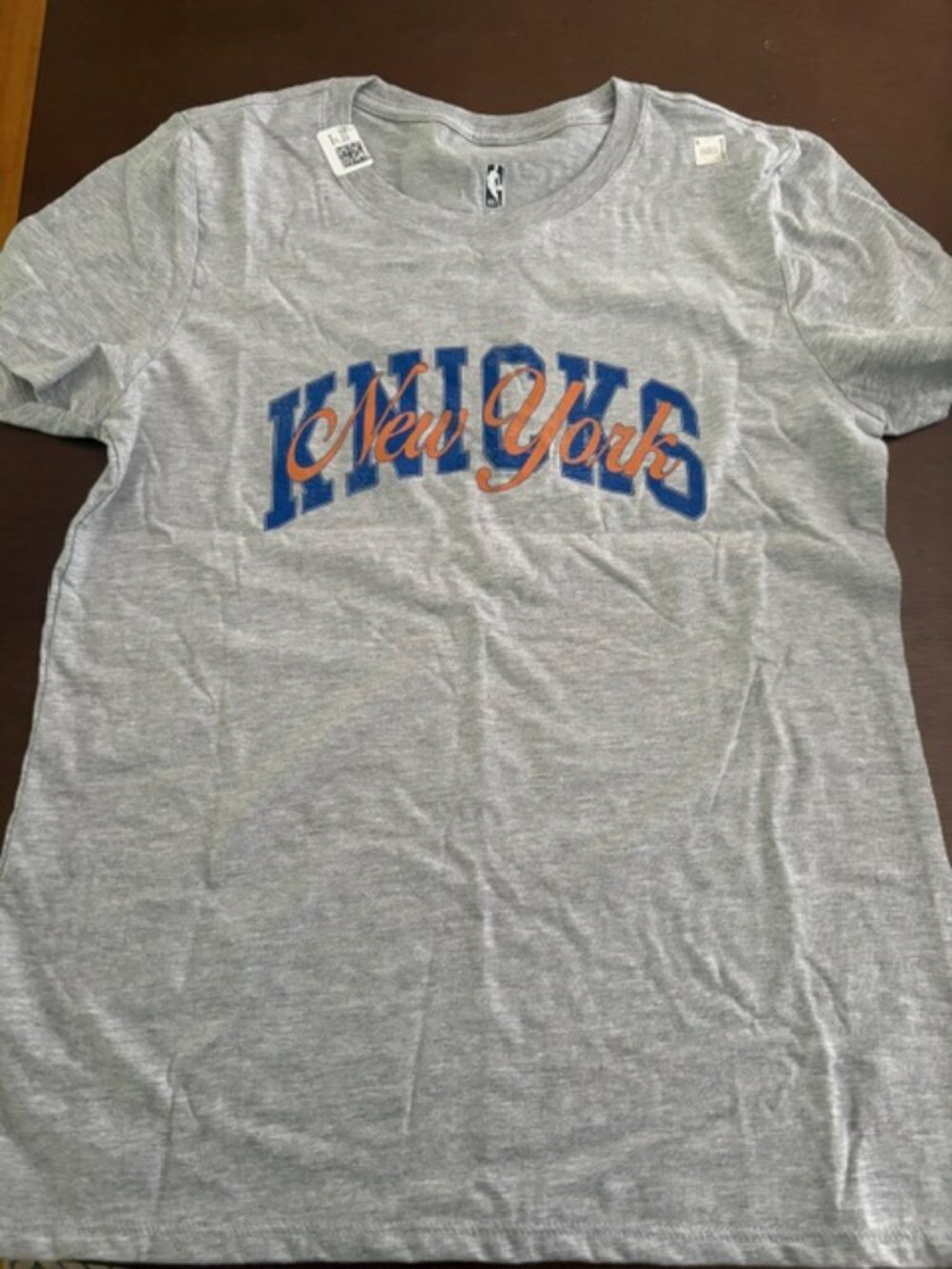NWT NBA New York Knicks Script T-Shirt